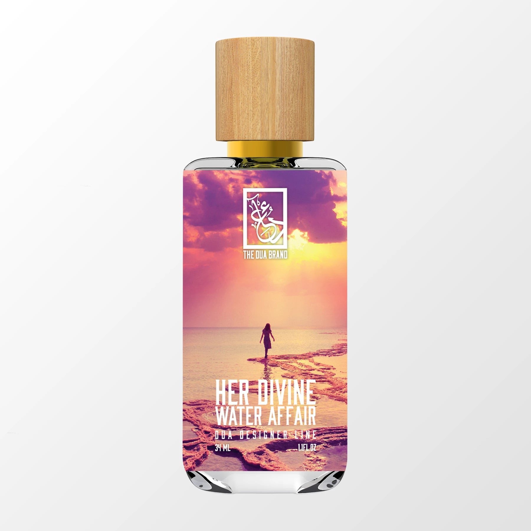 Her Divine Water Affair by The Dua Brand perfume bottle