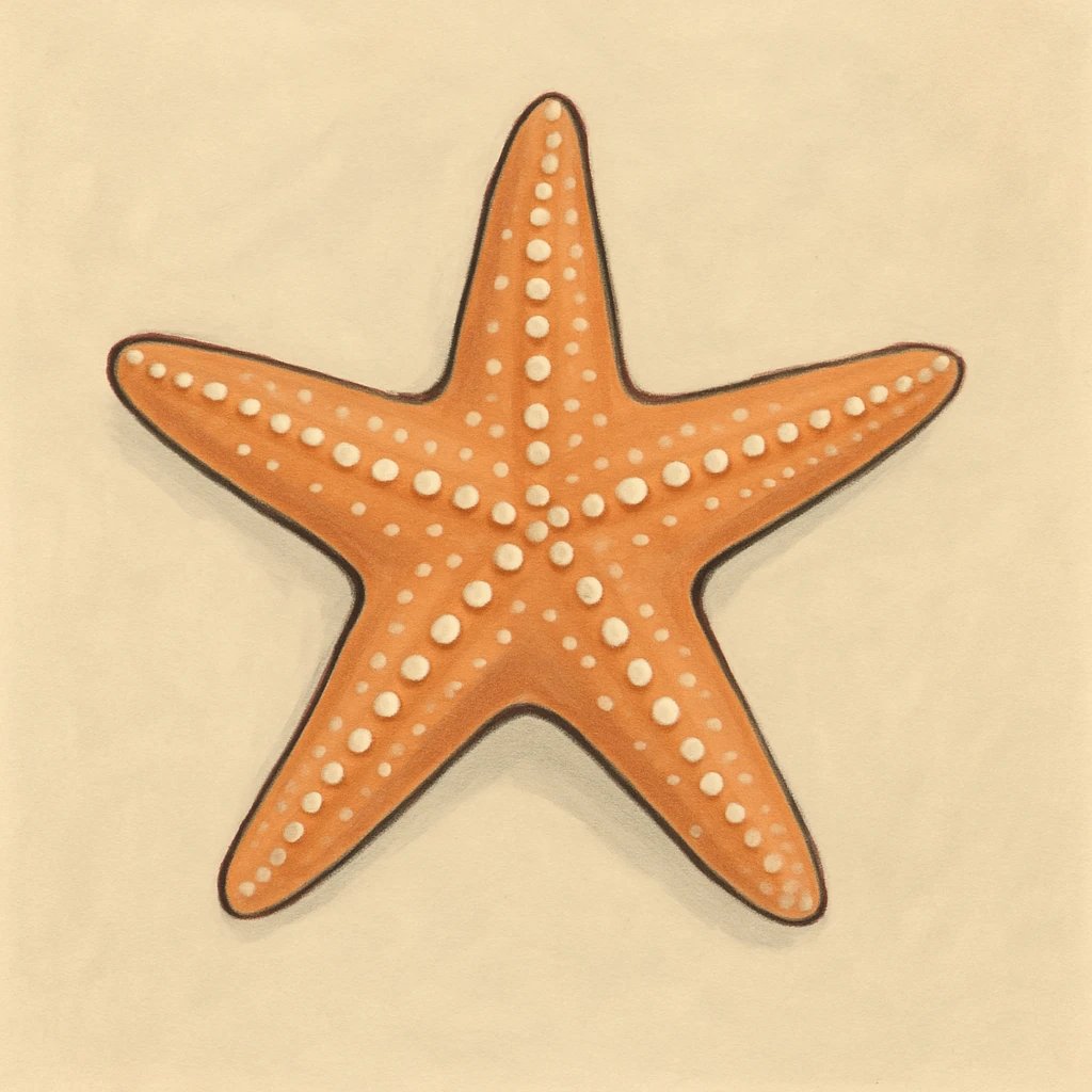 Picture of Starfish note