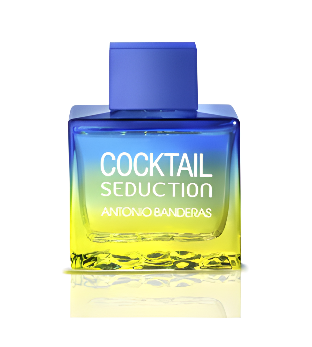 Cocktail Seduction Blue for Men by Antonio Banderas perfume bottle