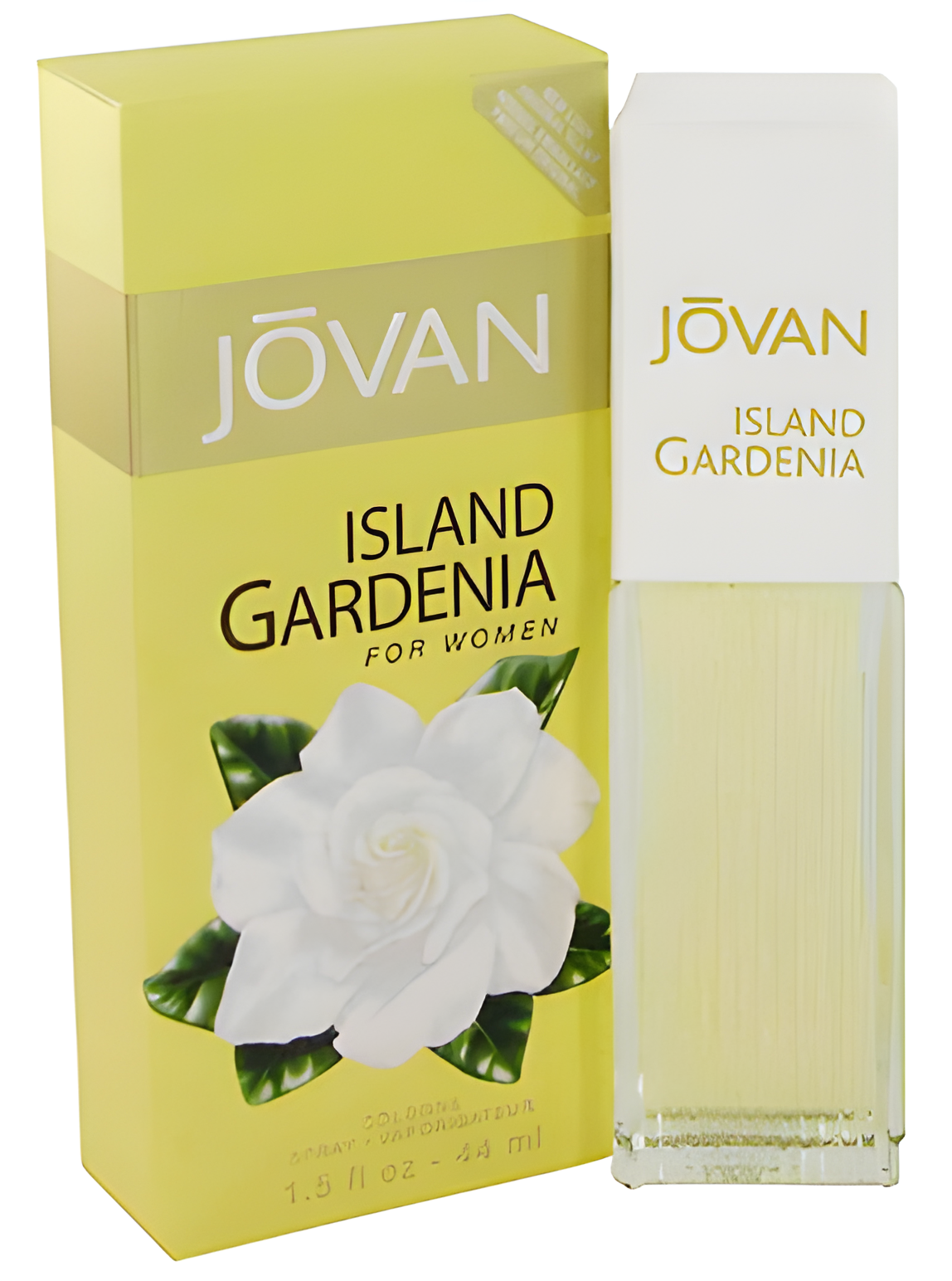 Island Gardenia by Jovan perfume bottle