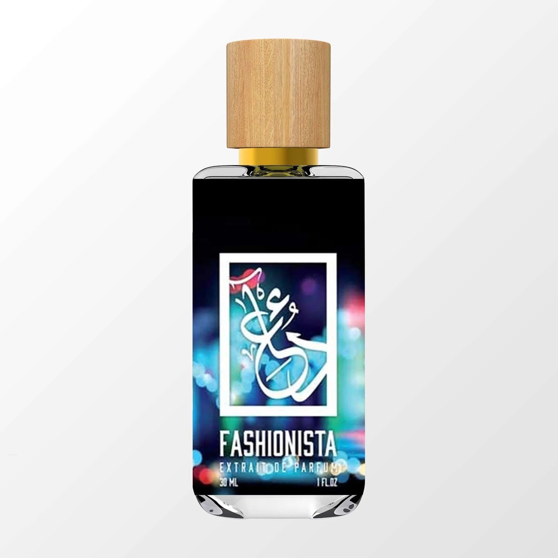Fashionista by The Dua Brand perfume bottle