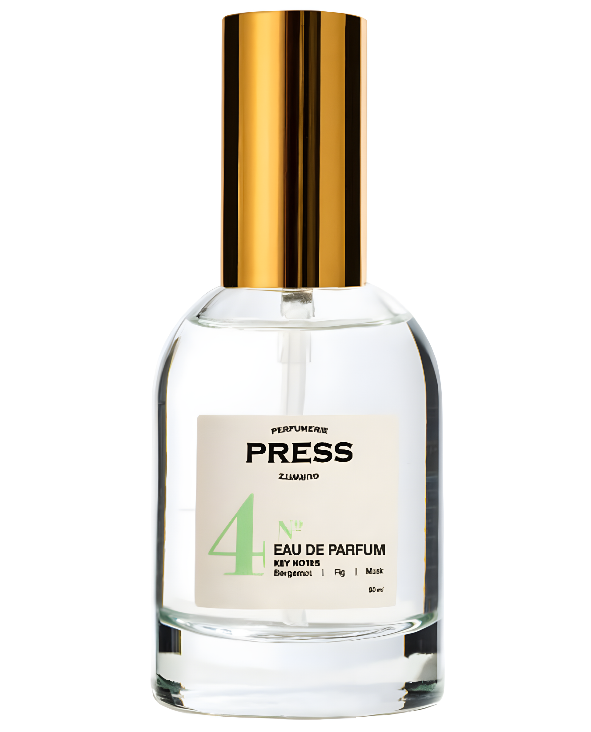 No. 4 by Press Gurwitz Perfumerie perfume bottle