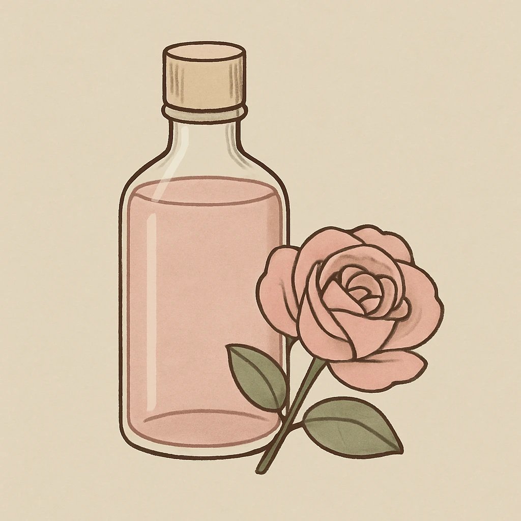 Picture of Rose Water note