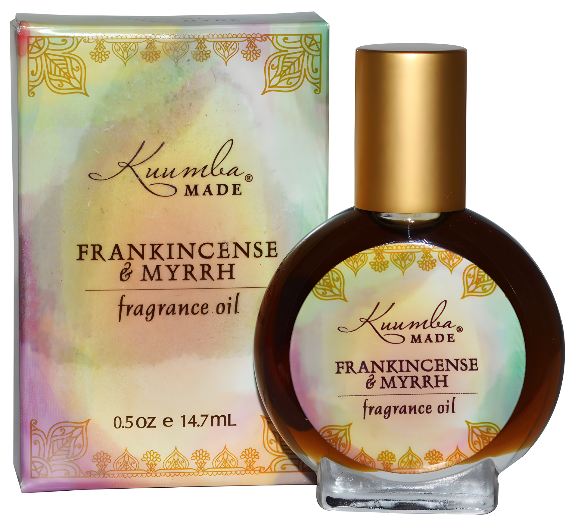 Frankincense & Myrrh by Kuumba Made perfume bottle