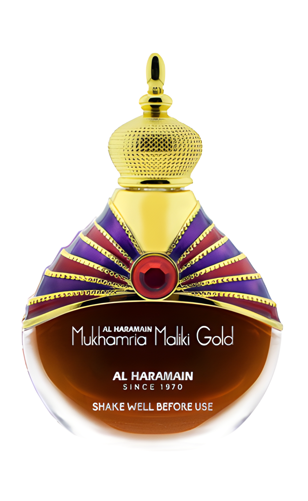 Mukhamria Maliki Gold by Al Haramain Perfumes perfume bottle