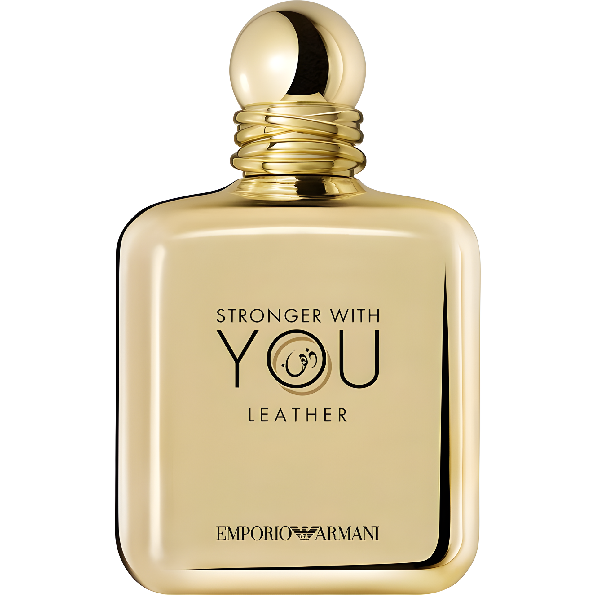 Emporio Armani Stronger With You Leather by Giorgio Armani perfume bottle