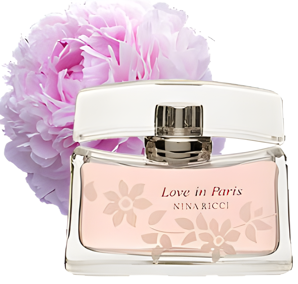 Love in Paris Fleur de Pivoine by Nina Ricci perfume bottle