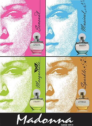 Sparkle by Madonna Nudes 1979 perfume bottle