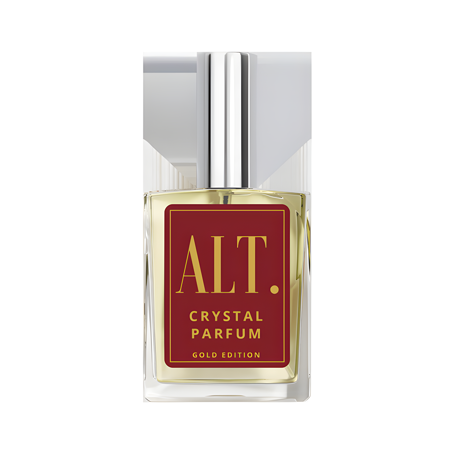 Crystal Parfum (Gold) by ALT. Fragrances perfume bottle
