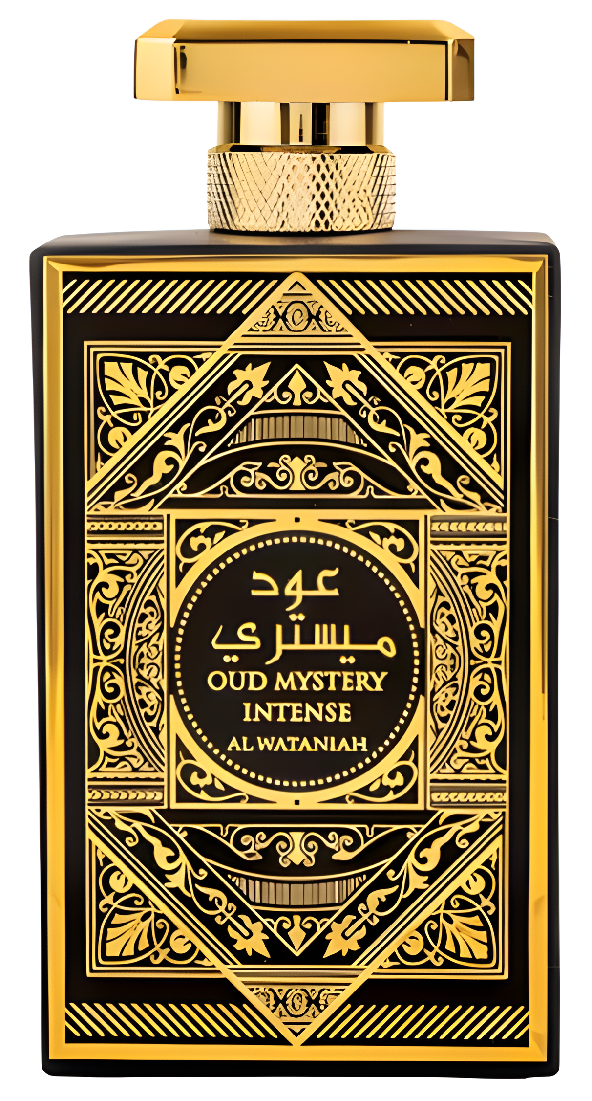Oud Mystery Intense by Al Wataniah perfume bottle