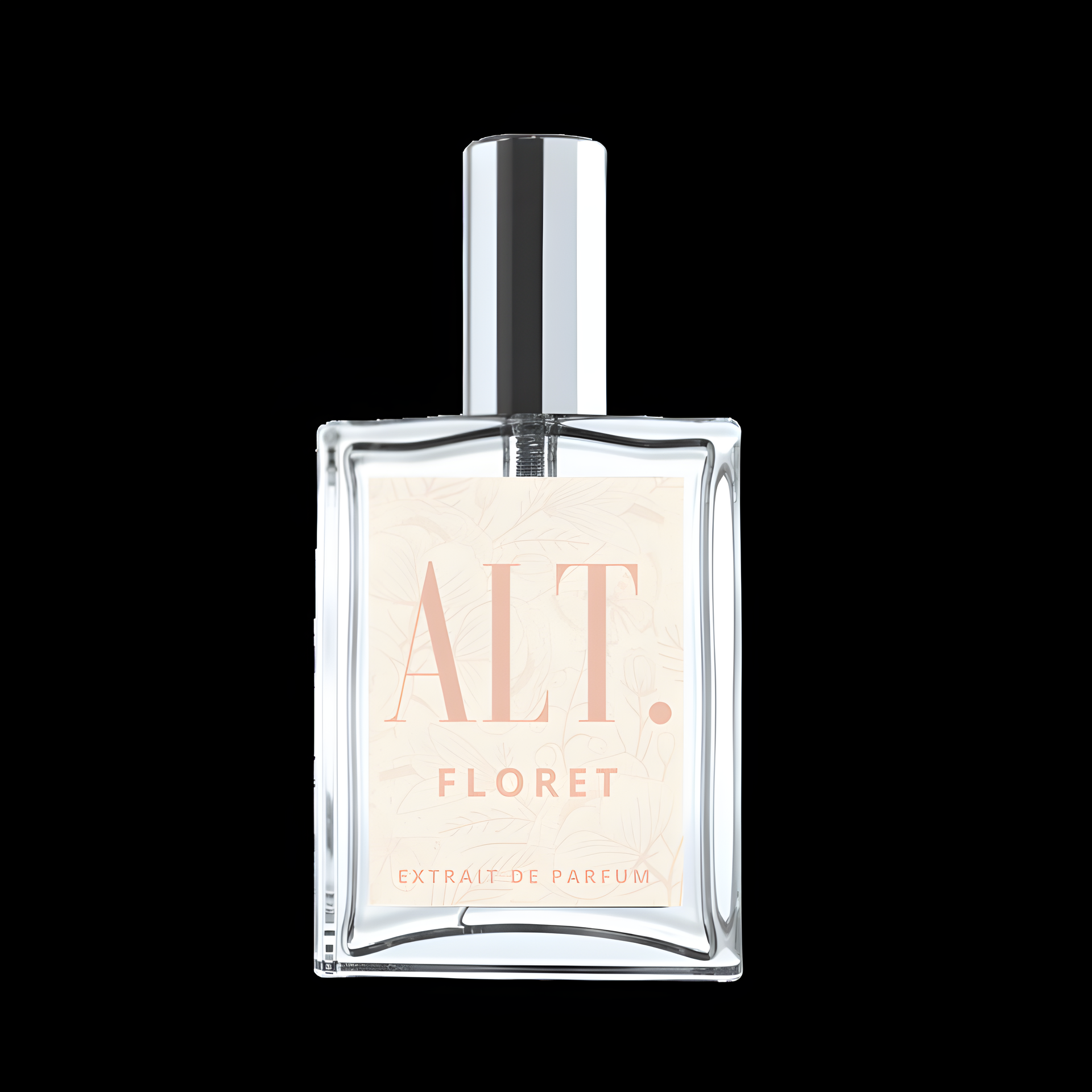 Floret by ALT. Fragrances perfume bottle