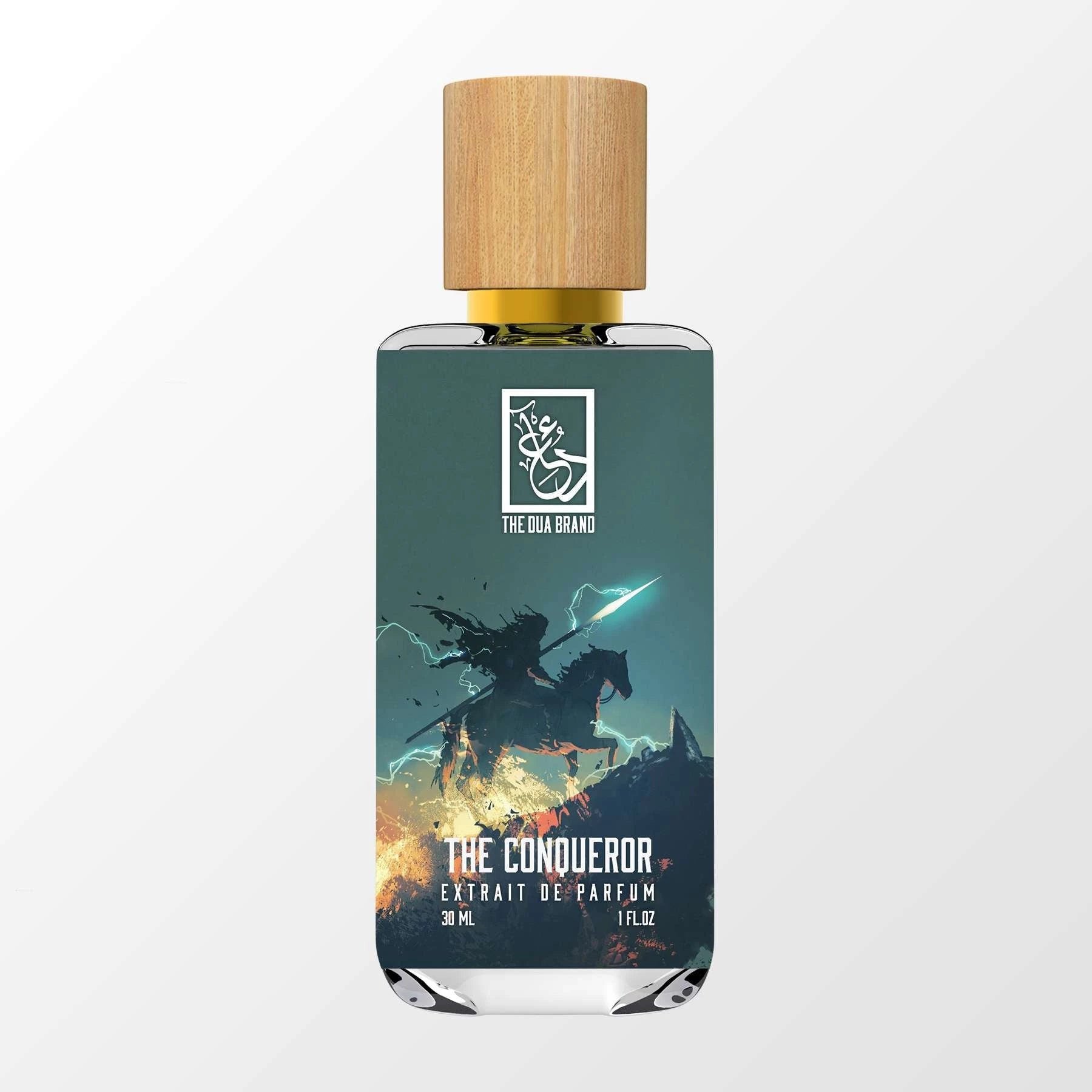 The Conqueror by The Dua Brand perfume bottle