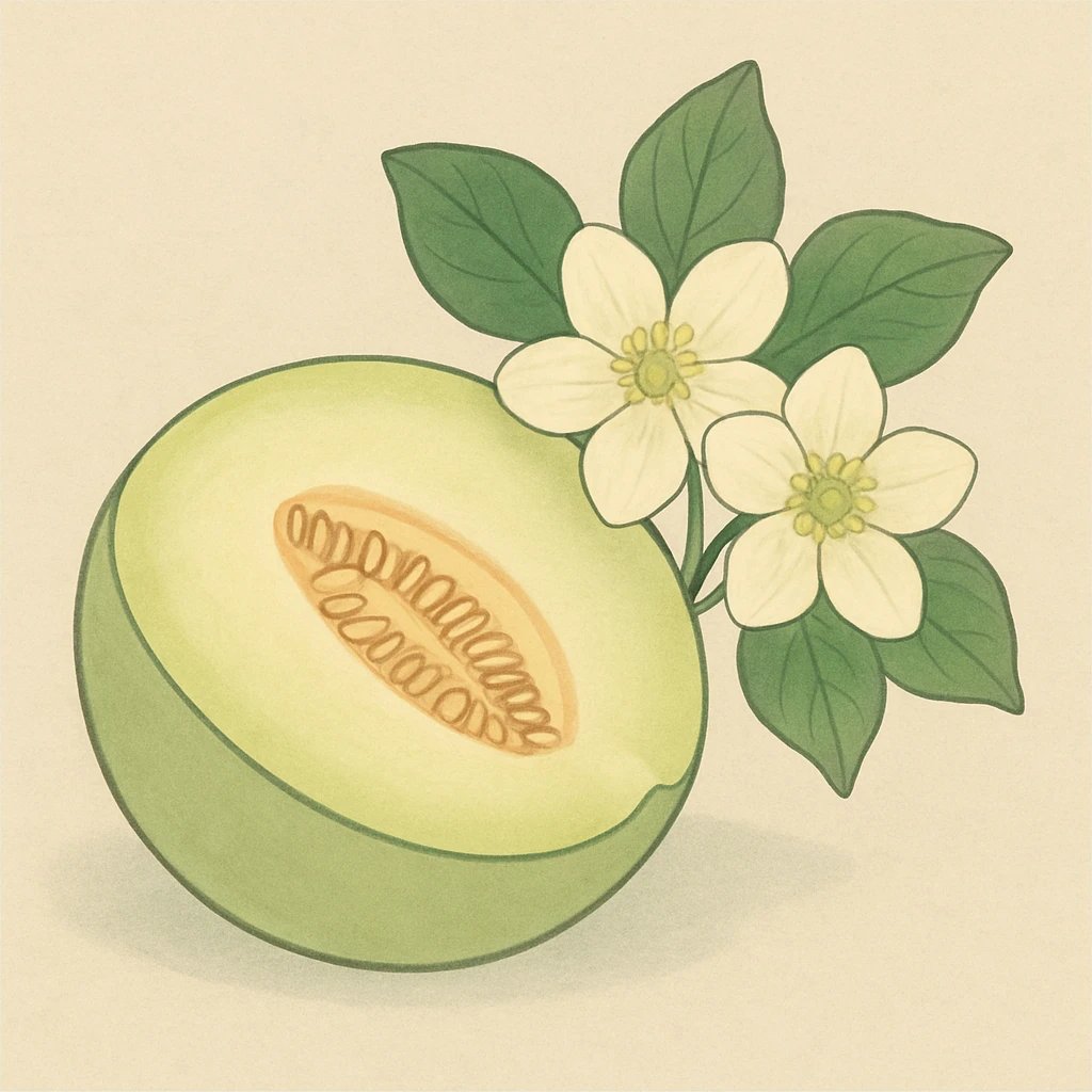 Picture of Honeydew Blossom note