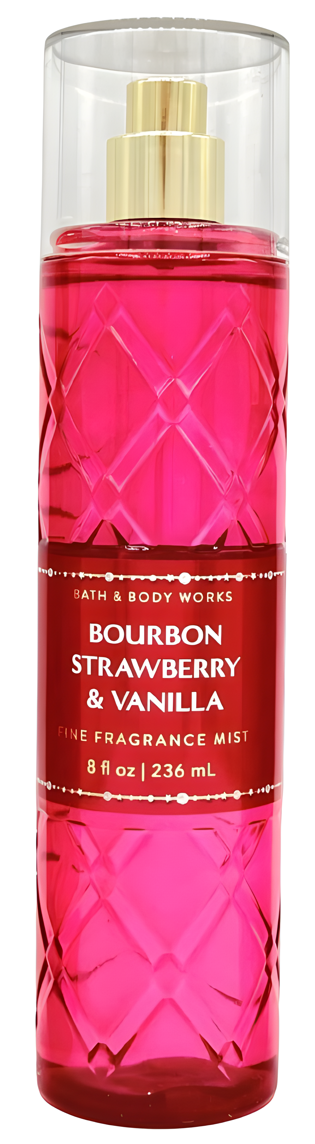 Bourbon Strawberry & Vanilla by Bath & Body Works perfume bottle