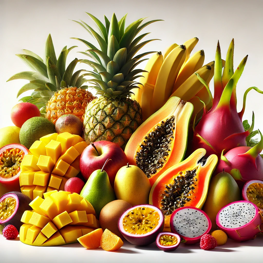 Picture of Tropical Fruits note