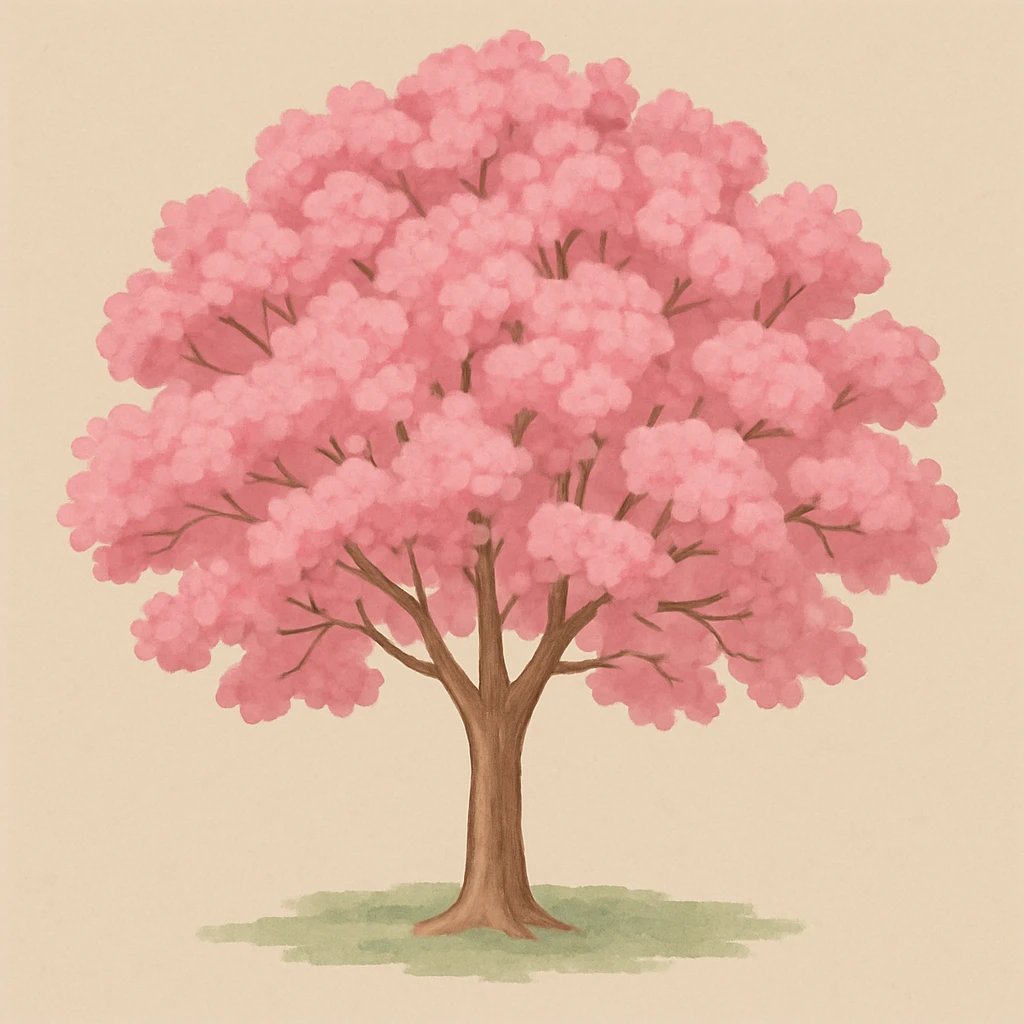 Picture of Pink Ipê Tree note