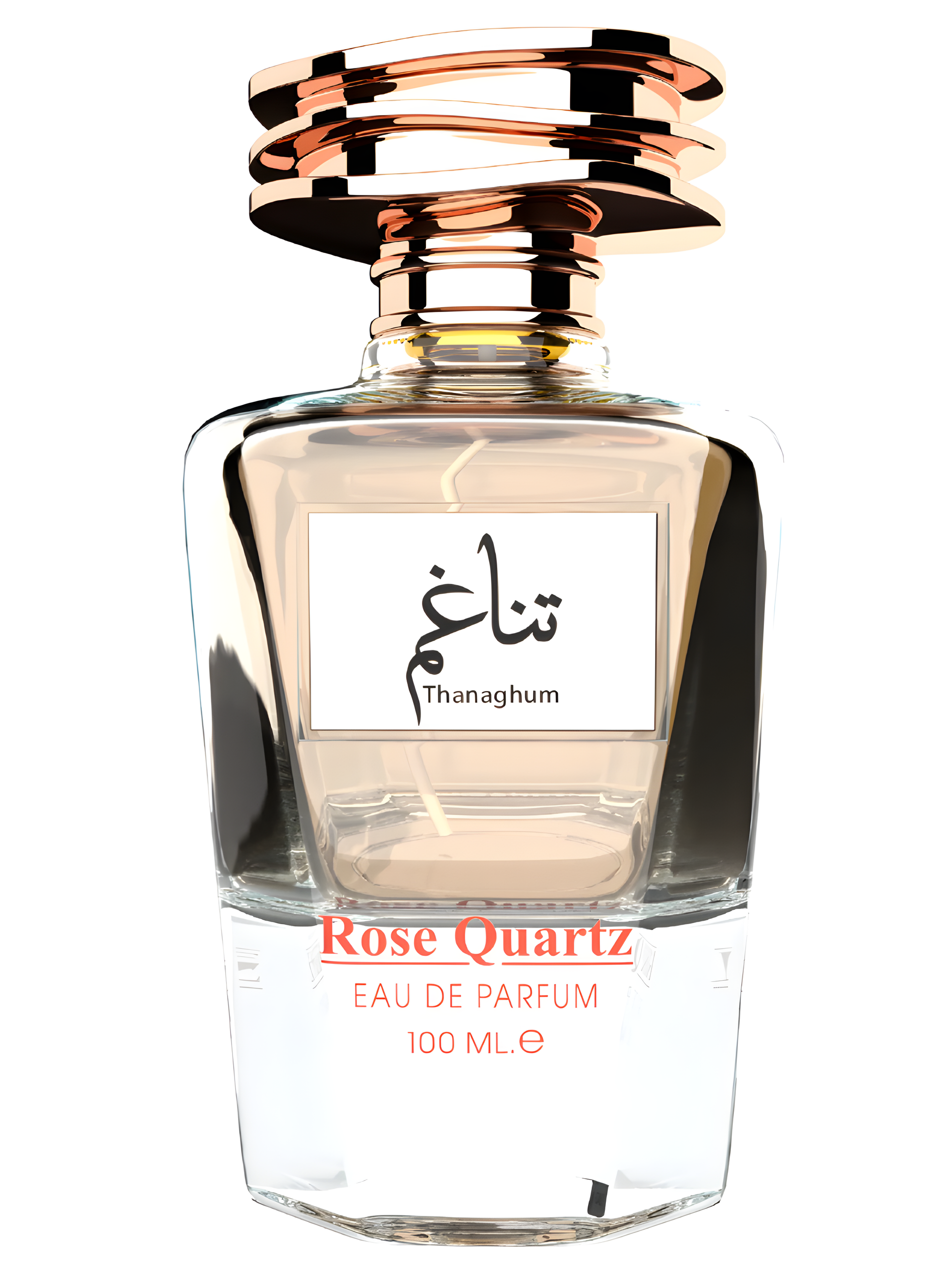 Thanaghum Rose Quartz by FAAN perfume bottle