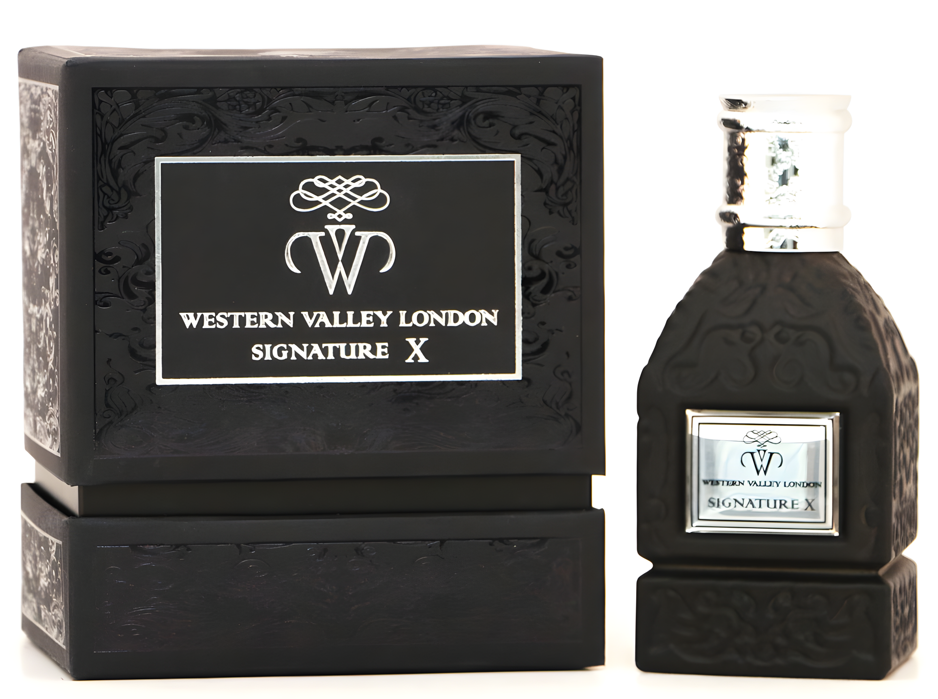 Signature X by Western Valley Avenue London perfume bottle