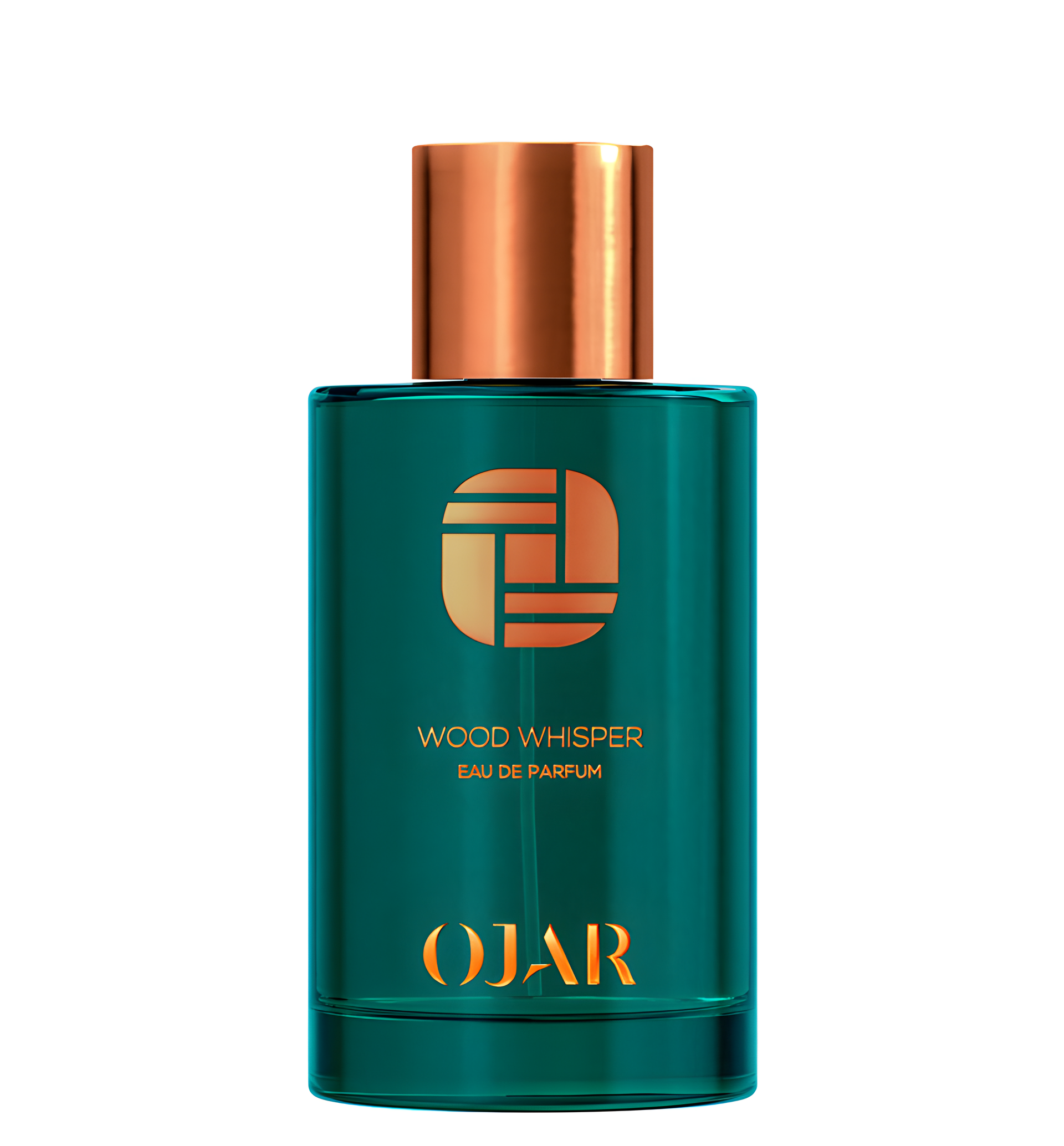 Wood Whisper Eau de Parfum by Ojar perfume bottle