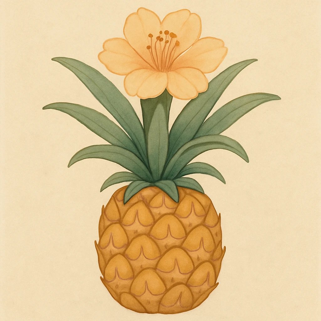 Picture of Pineapple Blossom note