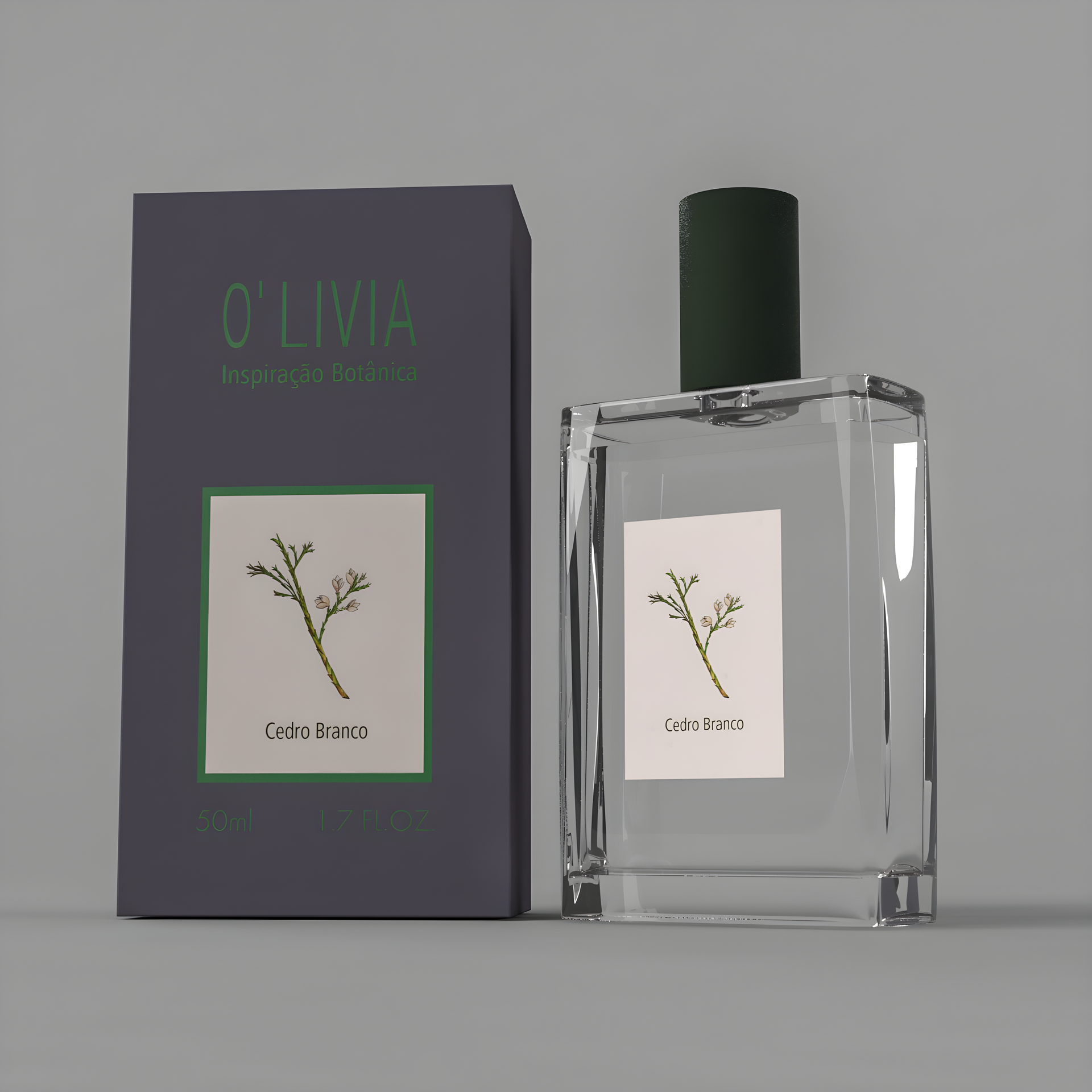 Cedro Branco by O'Livia Inspiração Botânica perfume bottle