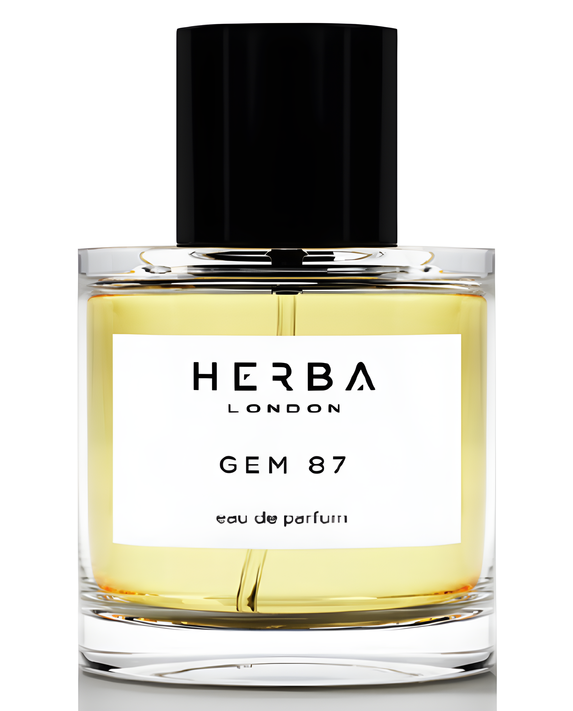 G.E.M. 87 by HERBA London perfume bottle