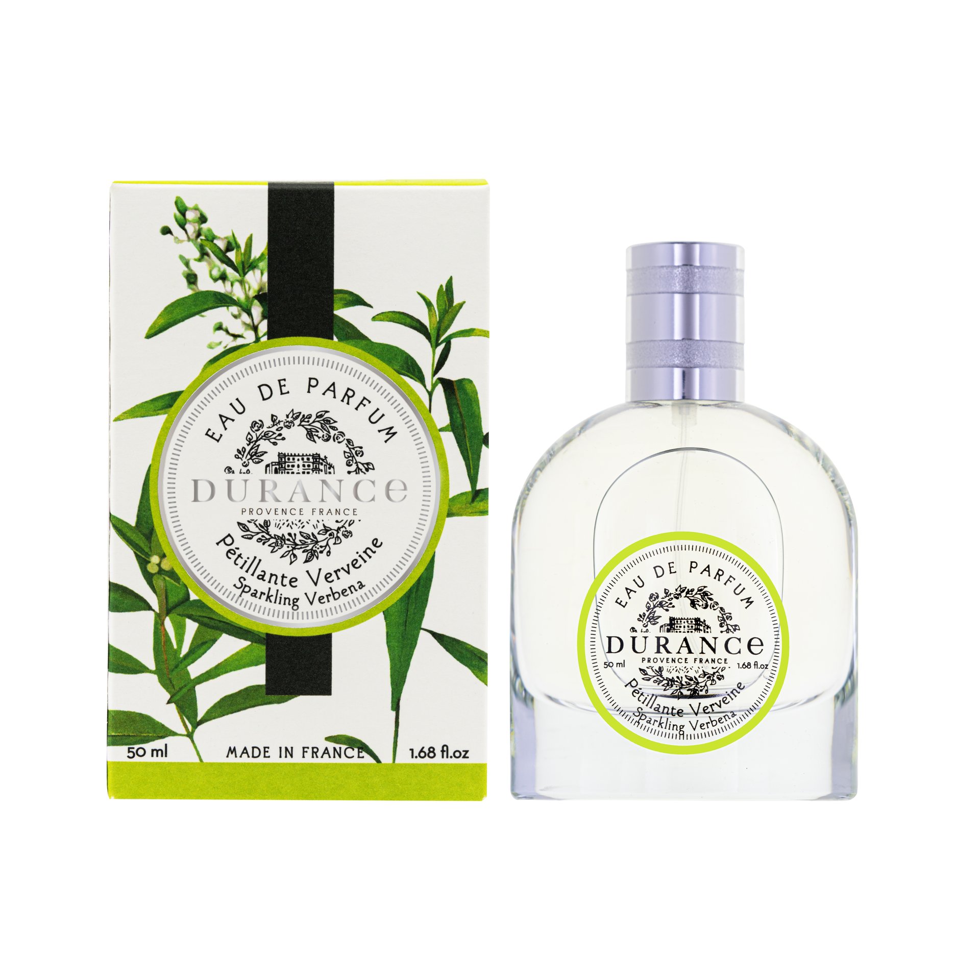 Eau de Parfum Pétillante Verveine by Durance en Provence perfume bottle