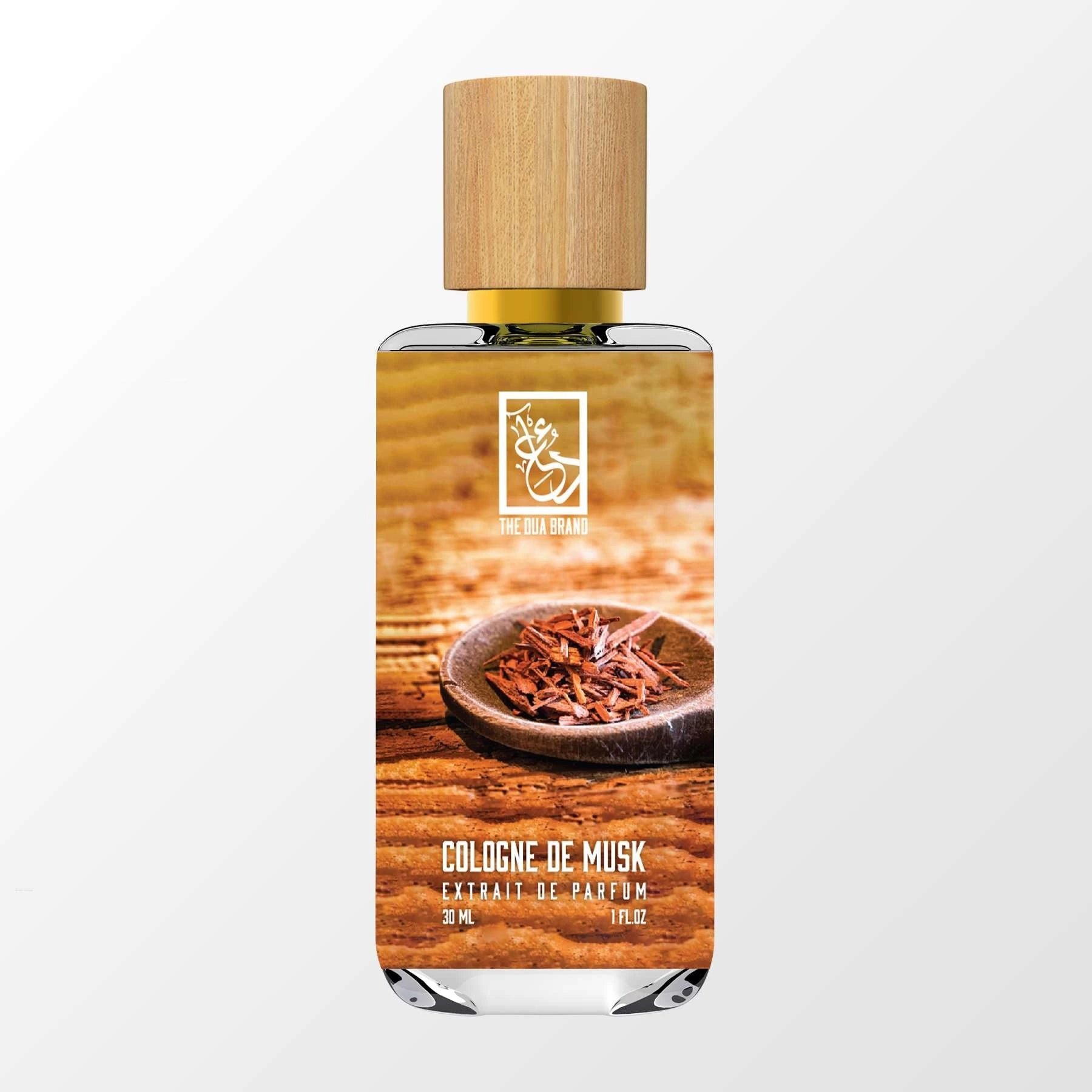 Cologne de Musk by The Dua Brand perfume bottle