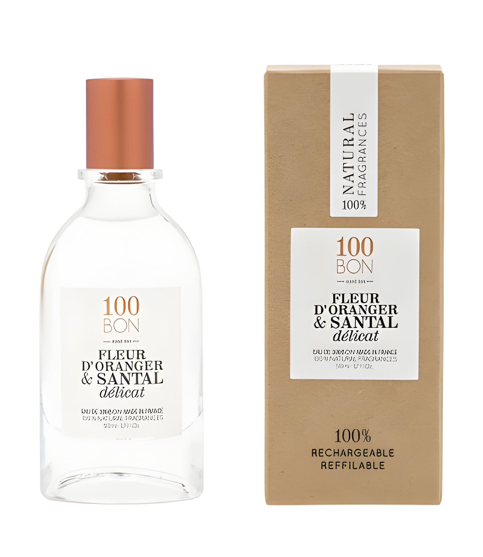 Fleur D'Oranger & Santal Délicat by 100 Bon perfume bottle