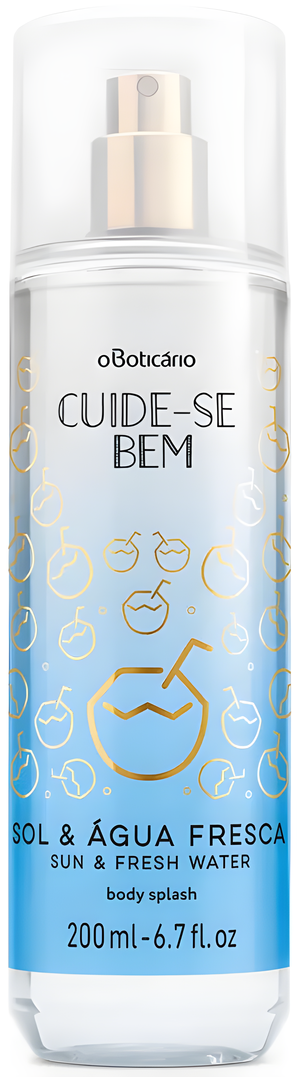 Cuide-Se Bem Sol E Água Fresca by O Boticário perfume bottle