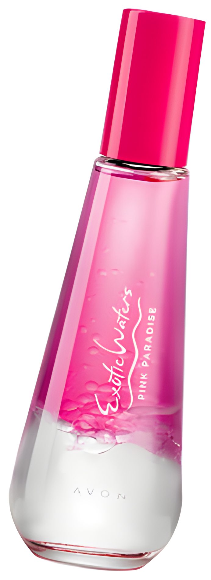 Exotic Waters Pink Paradise by Avon perfume bottle