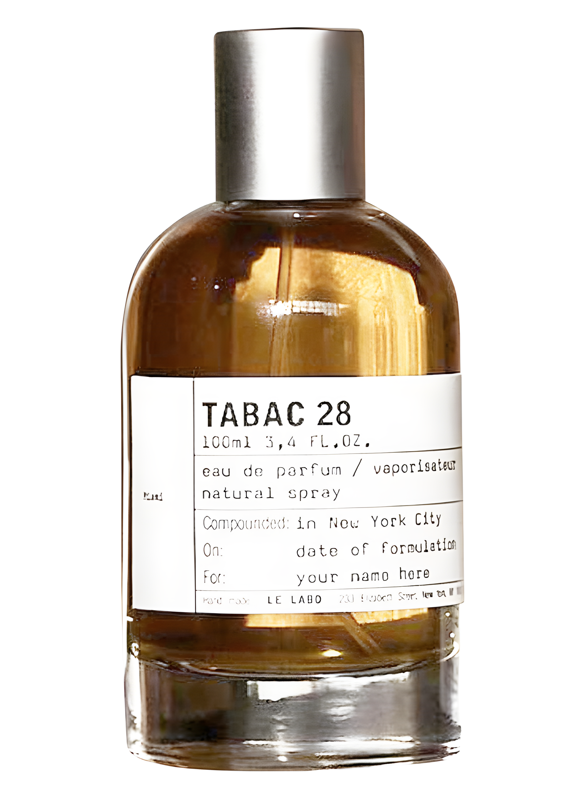 Tabac 28 Miami by Le Labo perfume bottle
