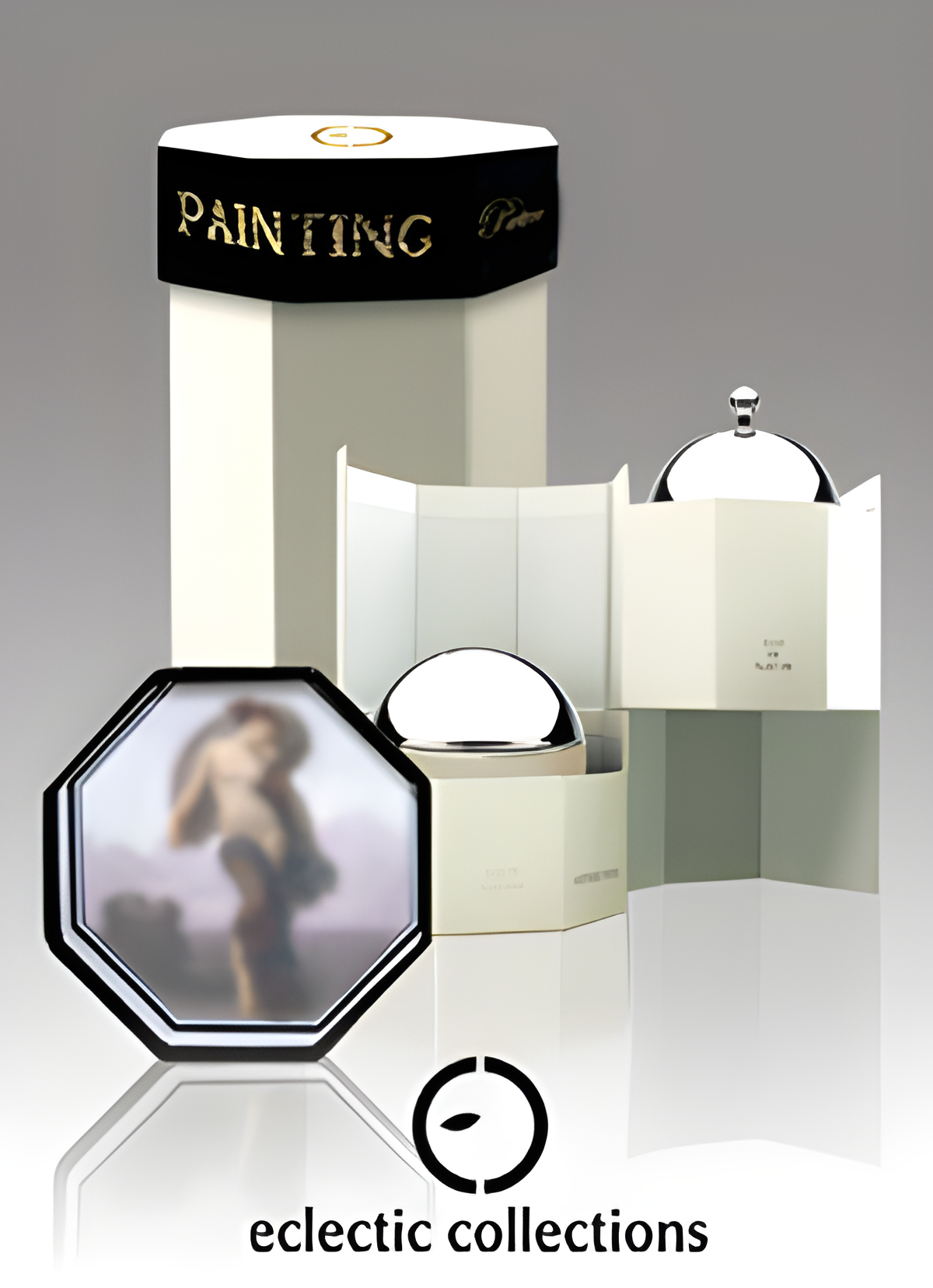Painting by Eclectic Collections perfume bottle