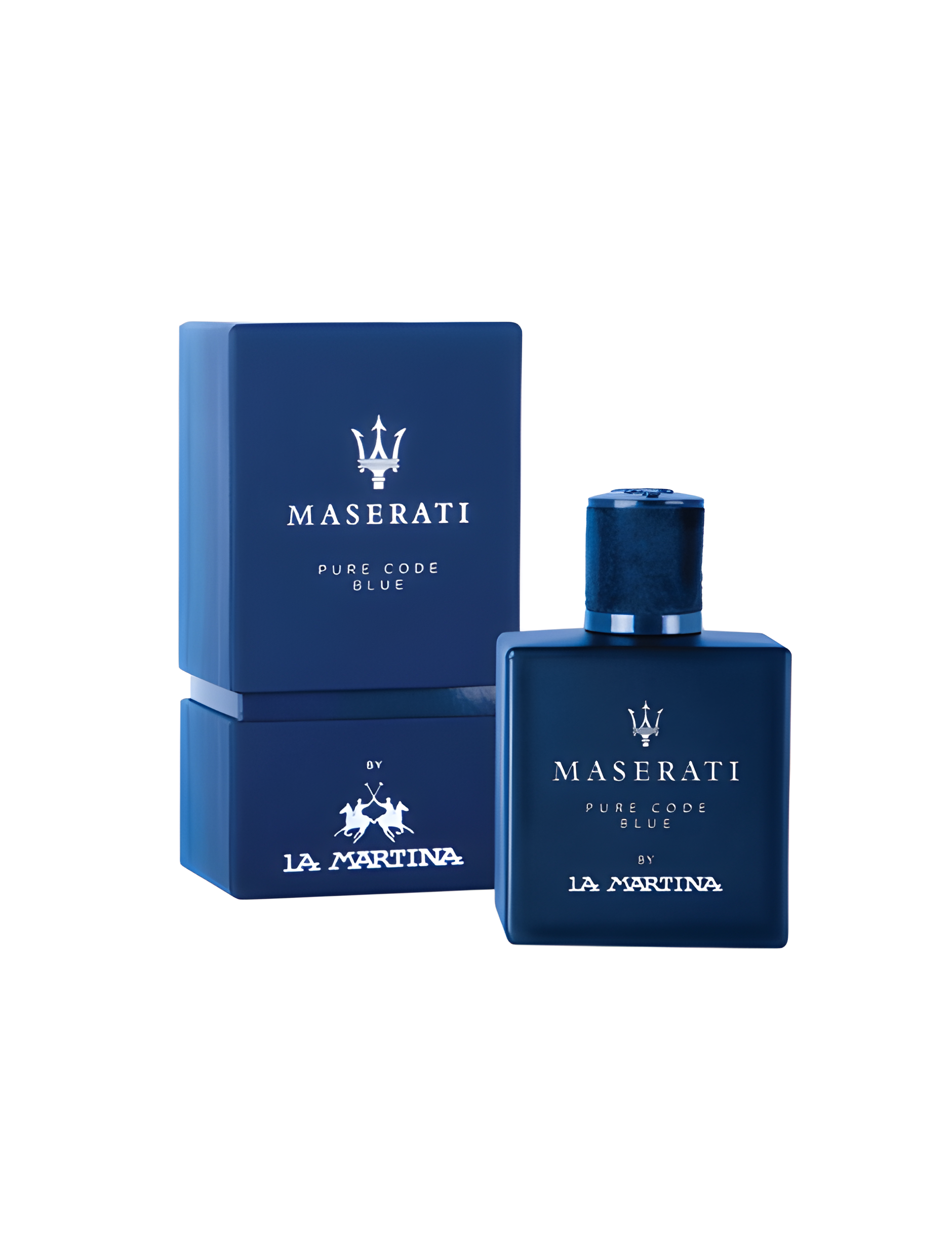 Maserati Pure Code Blue by La Martina perfume bottle