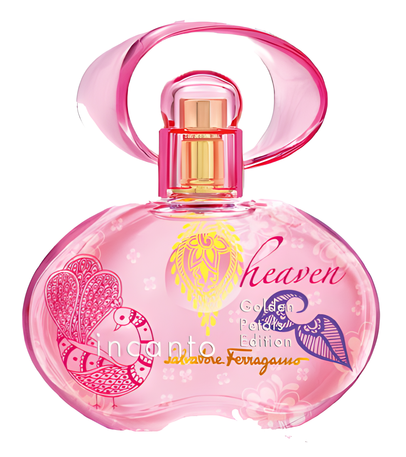 Incanto Heaven Golden Petals Edition by Salvatore Ferragamo perfume bottle