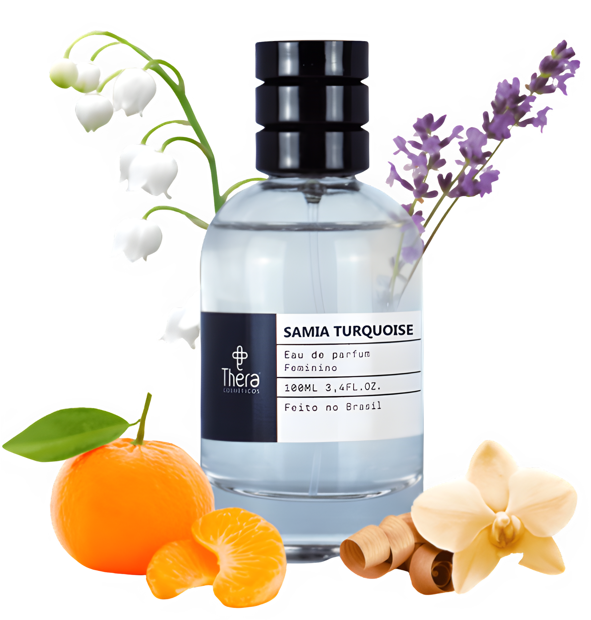 Samia Turquoise by Thera Cosméticos perfume bottle