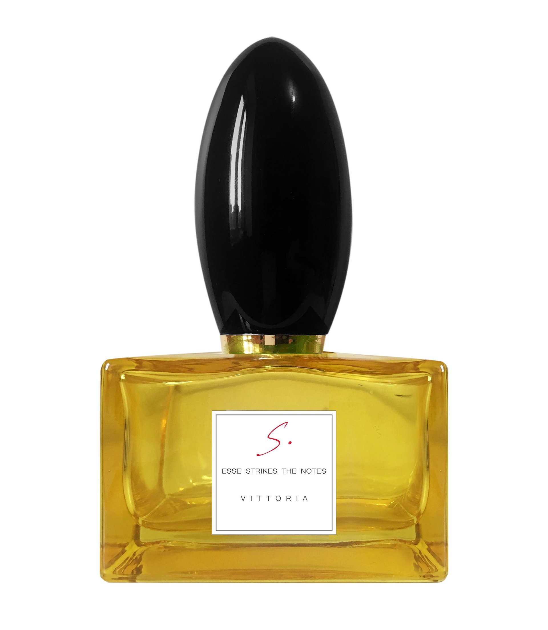 Vittoria by Esse Strikes The Notes perfume bottle