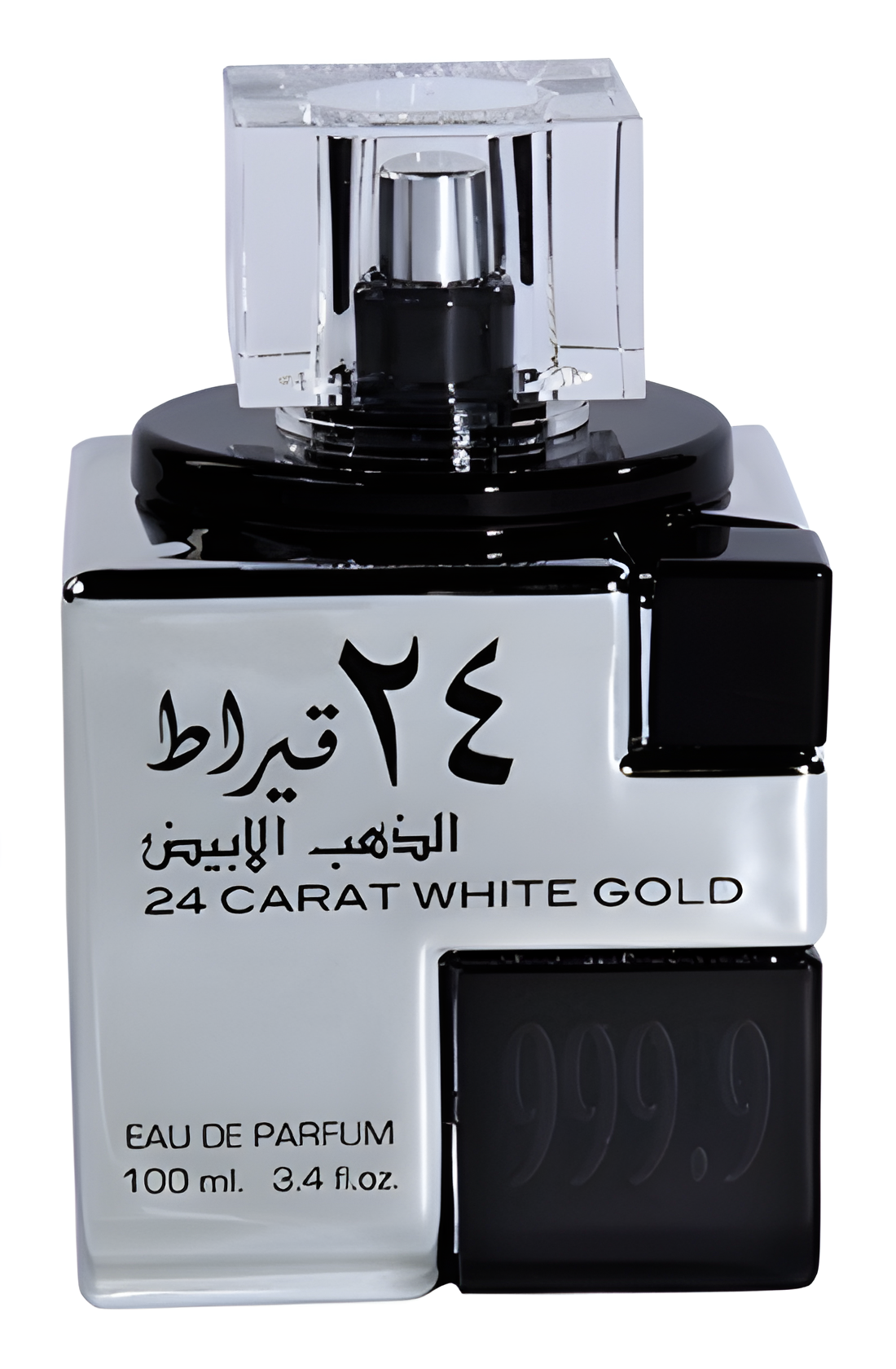 24 Carat White Gold by Lattafa Perfumes perfume bottle