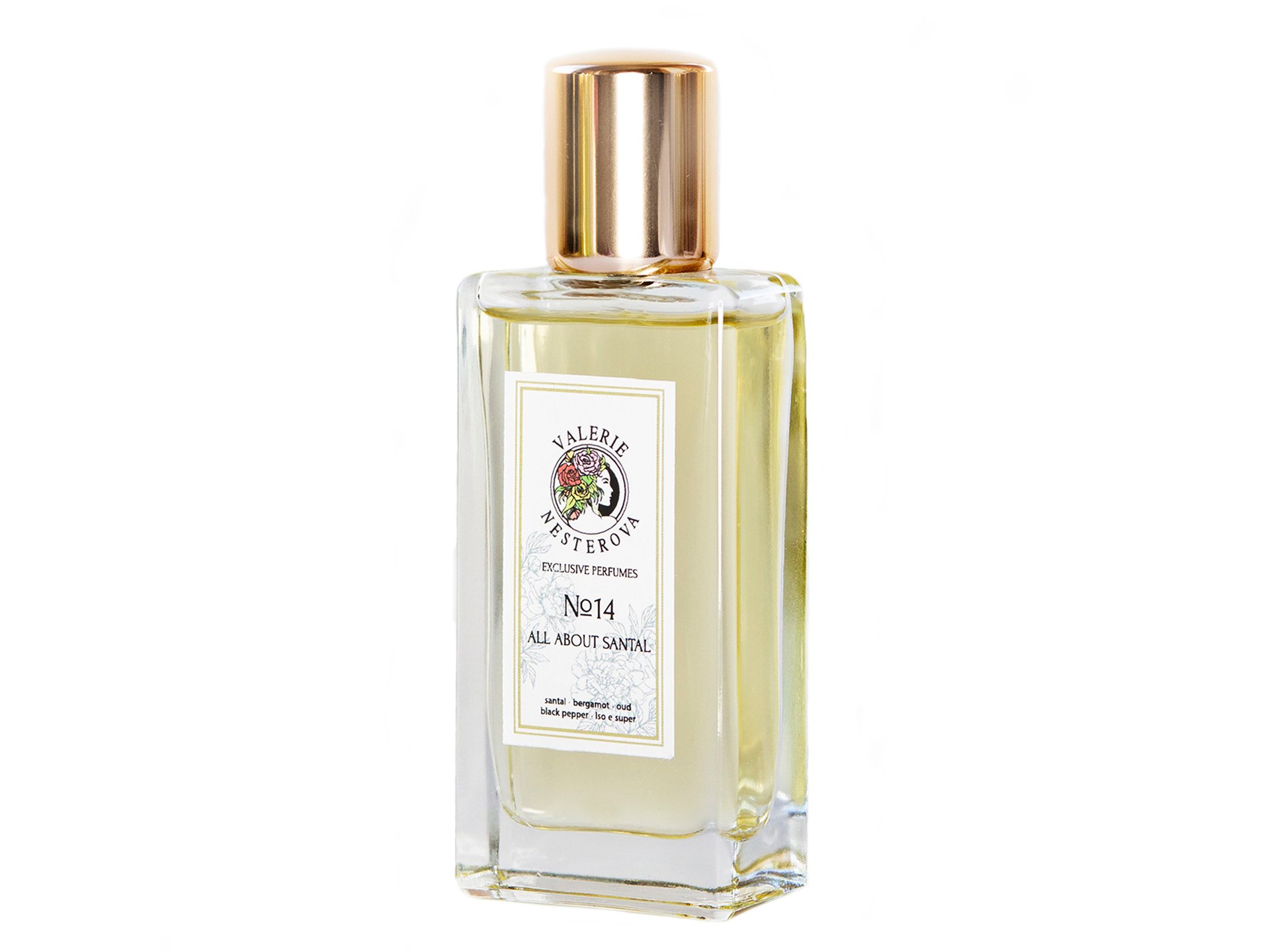 Exclusive №14 - ALL ABOUT SANTAL by Valerie Nesterova Exclusive Perfumes perfume bottle