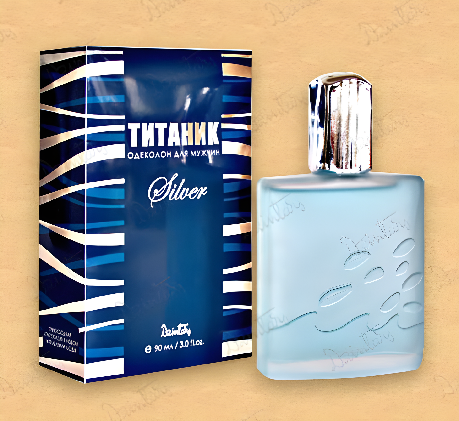 Titāniks Silver by Dzintars perfume bottle