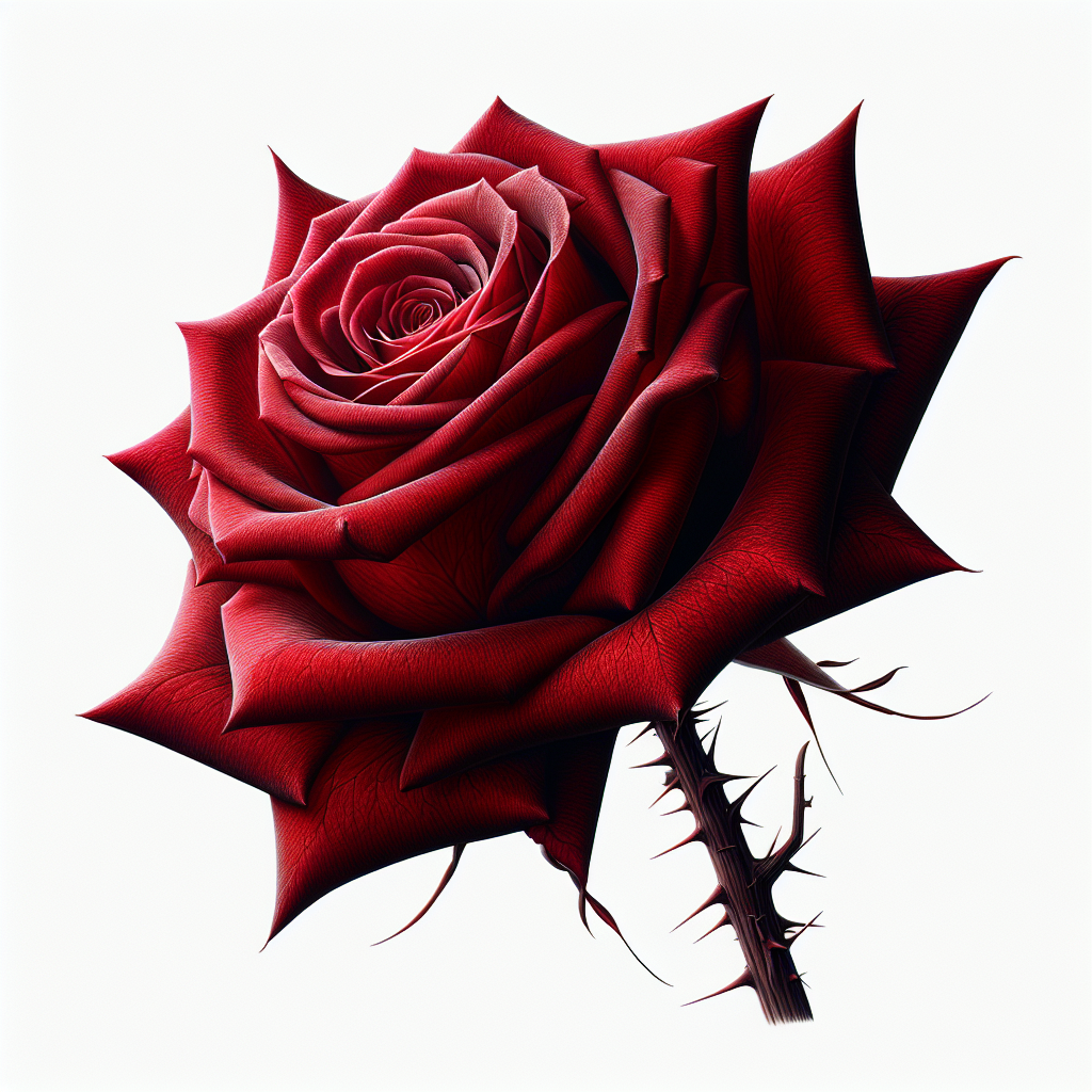 Picture of Red Rose Otto note
