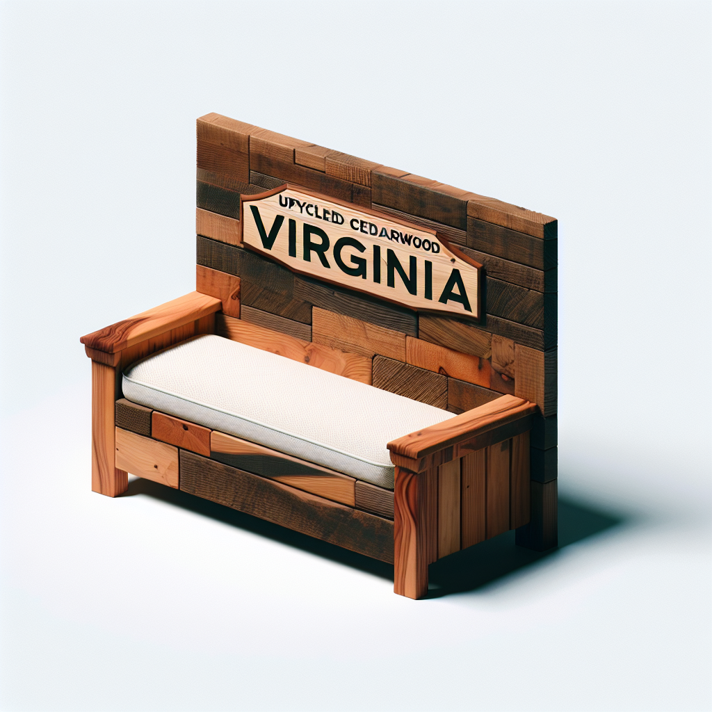 Picture of Upcycled Cedarwood Virginia note