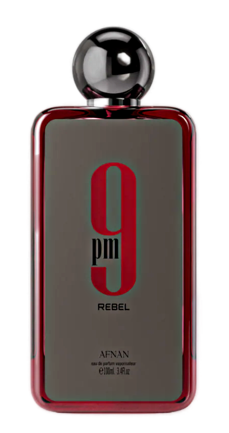 9PM Rebel by Afnan perfume bottle