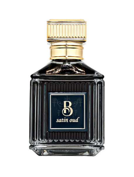B Satin Oud by Fragrance World perfume bottle