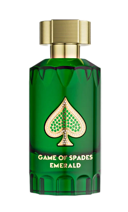 Game of Spades Emerald by Jo Milano Paris perfume bottle