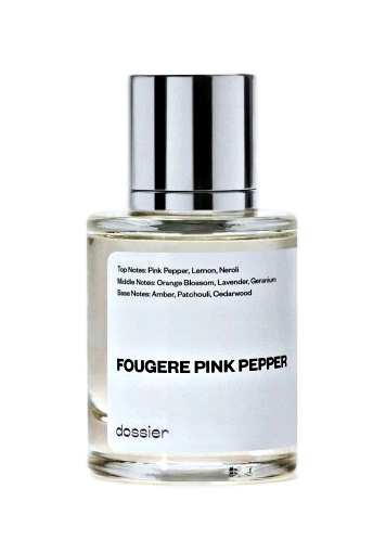 Fougere Pink Pepper by Dossier perfume bottle