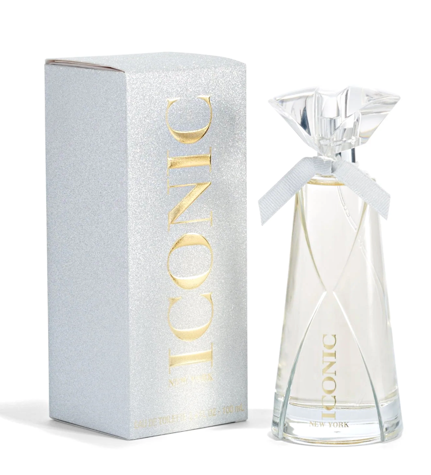Iconic by NY & Co. perfume bottle