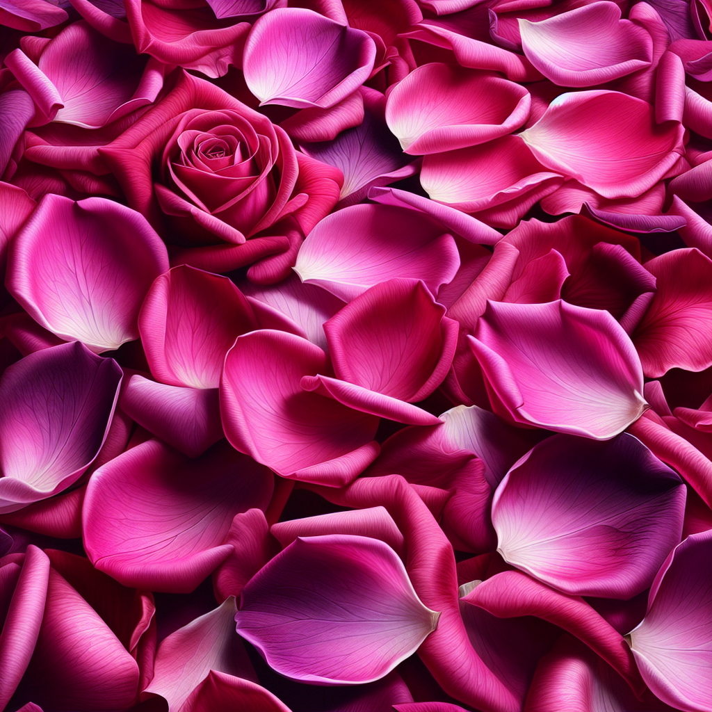 Picture of Rose Petals note