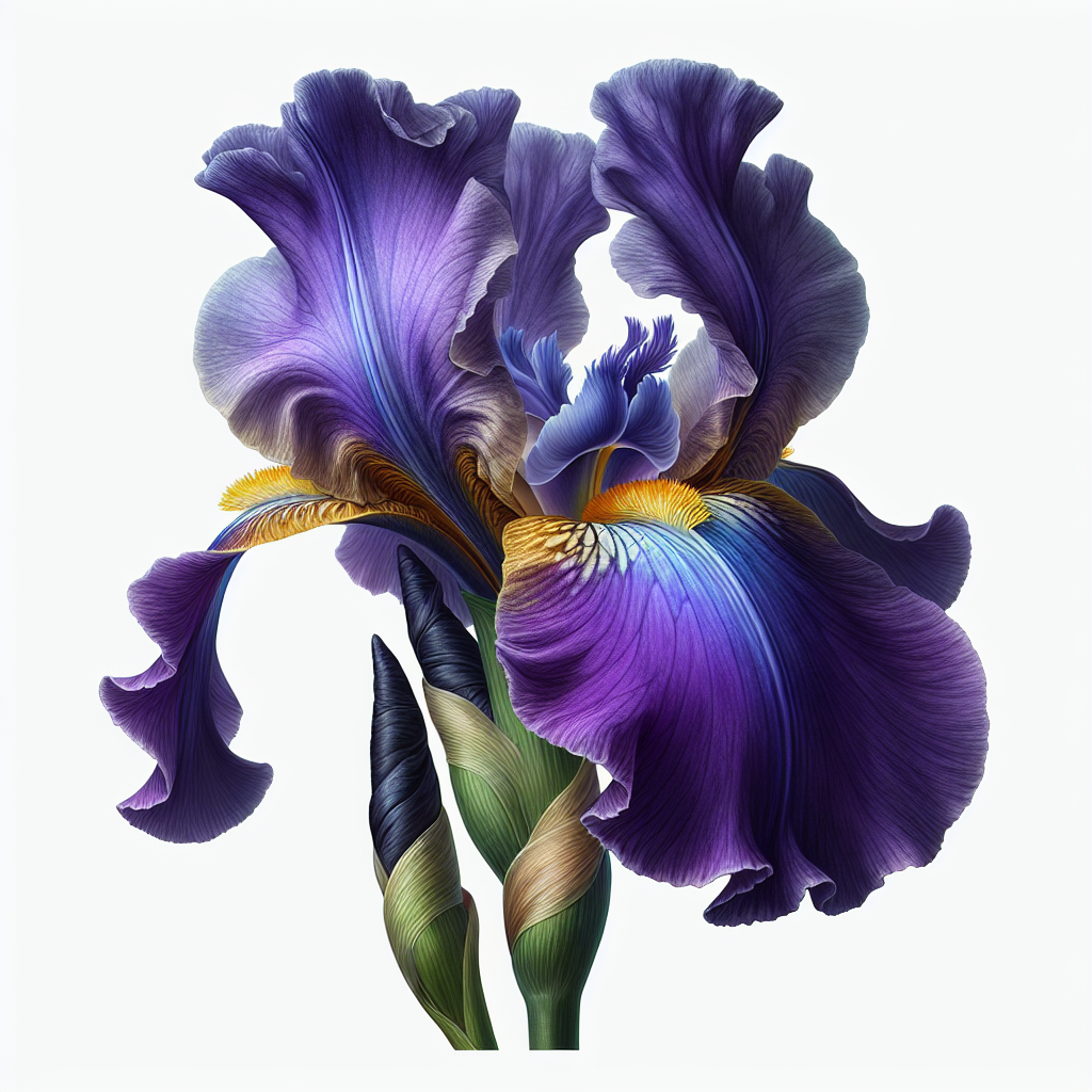 Picture of Italian Iris note