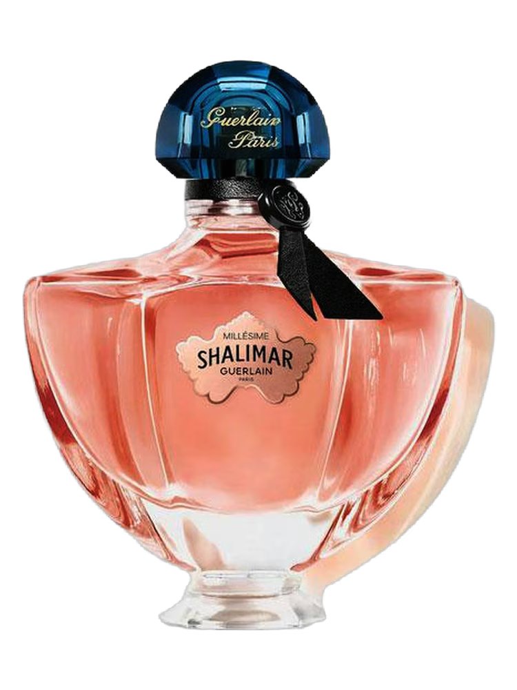 Shalimar Millesime Rose by Guerlain perfume bottle